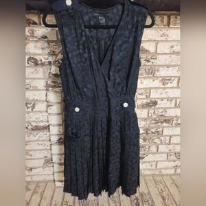 Marc By Marc Jacobs Dress Silk Cherrys Pleated Dress 8